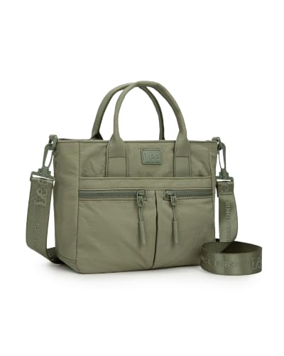 Image of Lee Small Crossbody Bag for Women Nylon Tote Bag with Multiple Pockets