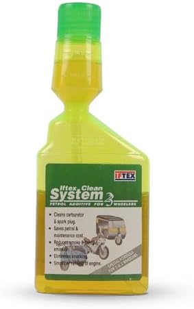 IFTEX Clean System 2/3 e20 Fuel Additive for all Petrol Bike and ...