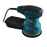 Levigatrice Orbitale 650W - Disco 125mm, 7 Velocità Variabili, Aspirazione Polvere - Ideale per Legno, Metallo, Vernice