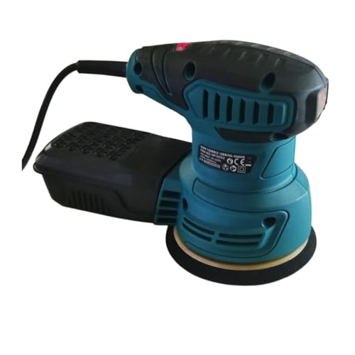 Levigatrice Orbitale 650W - Disco 125mm, 7 Velocità Variabili, Aspirazione Polvere - Ideale per Legno, Metallo, Vernice