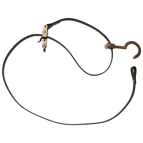 Klein Tools 1702-20N Howe Wire Tool, Made in USA, Galvanized, For Use With Wire Pulling, 500-Pound Load, 7-Foot Long x 1-Inch Wide, Nylon/Steel