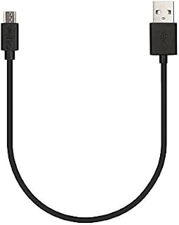 Veho Pebble Apple Certified MFi Lightning To USB Cable | 0.2 Metre/0.7 Feet | Charge and Sync | Data Transfer - Black (VPP-601-20CM) VPP-601-20CM