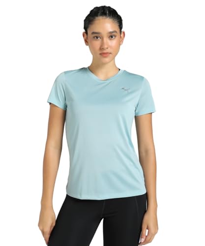 Image of Puma Women's Solid Regular Fit Tees