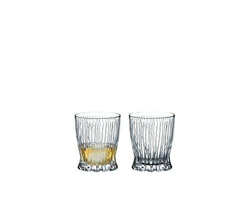 RIEDEL Tumbler Collection Fire Whisky, 2er Set, Klares Kristallglas, maschinell gefertigt