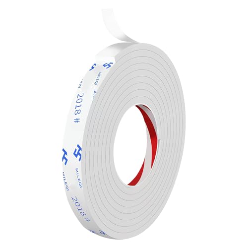 Amztour Bande Chant en EVA Autocollant 1.8 cm x 5 m Ruban de Chant en EVA Forte Viscosité Meubles de Protection pour la Réparation d'armoires et la...