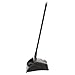 Rubbermaid Commercial Products Dustpan with Long Handle Plastic Black Compatible with Any Broom for Lobby/Restaurant/Office/Home/Dog Pooper Scooper 12.50