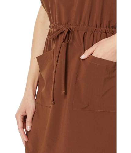 Image of Toad&Co Livvy Sleeveless Dress Cinnamon Texture SM