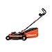 Yard Force 1400W 34cm Electric Lawnmower with 35L Grass Bag and Rear Roller - EM N34B