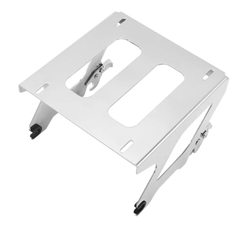 para Sport para Glide para FLSB 2018-2024 para Low para Rider ST para FXLRST 2022-2024 Portaequipajes Individual Motocicleta Portaequipajes Trasero(Chrome)