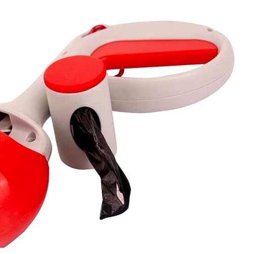 Image of Dog Poop Scooper, Poop Scooper with Bag Dispenser, Poop Picker with 1 Scented Poop Bags, Dog Potty Picker, Dog Pooper Scooper Supplies Package for Pick Up Pets Waste(Colour May Vary)