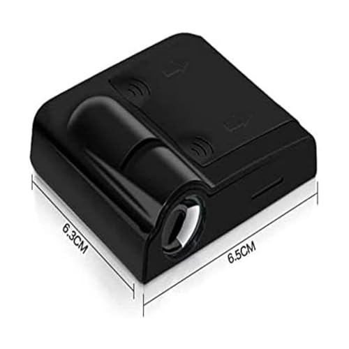 yufana Pack of 2 Wireless Car Door HD Projector Light, Car Door Welcome LED Light, Personalised Car Door Logo Light Projector - Image 2