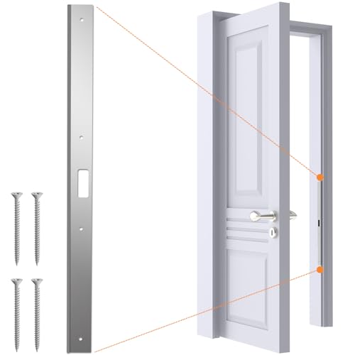 Interior Door Jamb Repair Kit (Satin Nickel)
