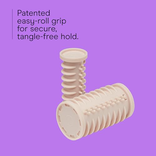 Conair Instant Heat Compact Hot Rollers for Long, Medium, and All Hair - Hair Curler - Hair Roller Clips Included - 1 1/4-inch, 1-inch, and 3/4-inch Rollers - image 3