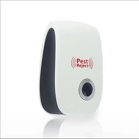 Repelente ultrasónico antiplagas, dispositivo eléctrico contra mosquitos, ratones, arañas, hormigas, cucarachas, uso interior