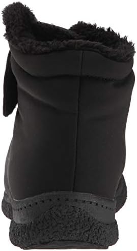 Propét Women's Madi Ankle Strap Obsolete Snow Boot, Black, 6.5 XX-Narrow | Image 2
