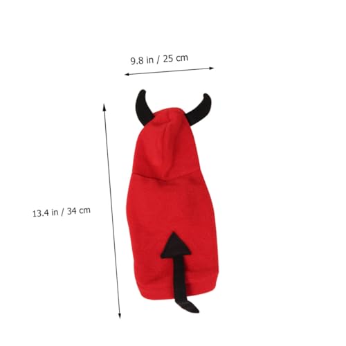 Disfraz de Diablo 3D para Perro Talla S miniatura 2