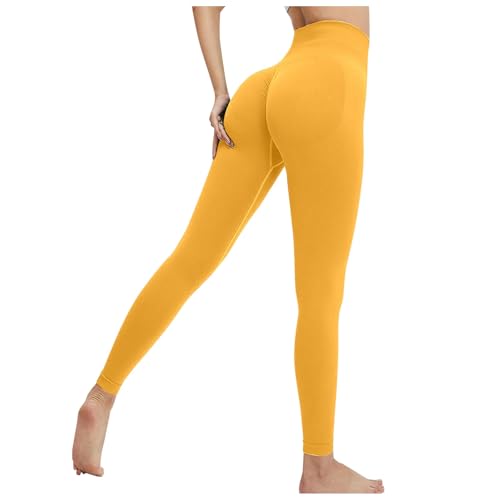 Leggings de celulitis 3D Anti Sportswear Mujer Leggings deportivos Push-Up Galbant para Yoga y Fitness Confort Ligero Opaco Pantalones Compresión Talle Alto Adelgazar Pantalones Mujer Cintura Corta