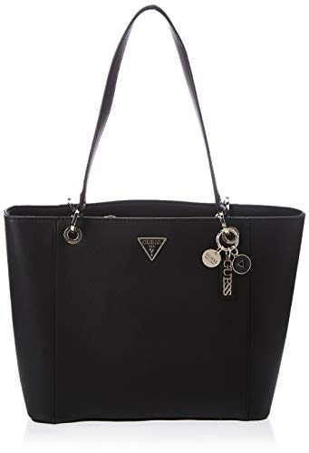 Guess Noelle Elite Tote, Sac Femme, Noir, Taille Unique