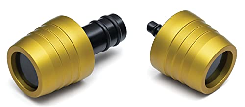 Kuryakyn 3826 Motorcycle Accessory: Lodestar Front Axle Sliders for Africa Twin, Machined from 6061-T6 Aluminum with Silver Anodized Finish, 1 Pair