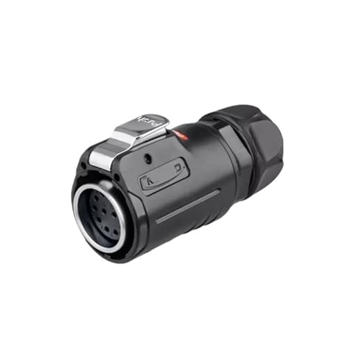 Connecteur circulaire 10 broches femelle M24 étanche IP67 pour câble