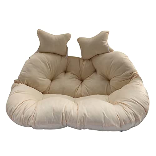 Doppelter Hängesessel mit Kissen, für 2 Personen, Hängekorb, Stuhl...