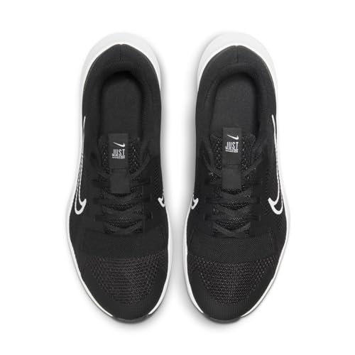NIKE Women's W Mc Trainer 2 Sneaker, Black White Iron Grey, 7.5 UK