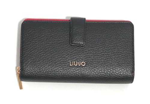 Image of Liu Jo Caliwen XL Zip Around Wallet Black