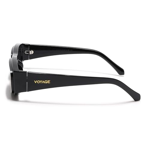 Image of Voyage UV Protected Rectangle Sunglasses for Men & Women