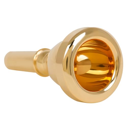HANABASS Tuba Mouthpiece Replacement for Beginners Easy to Install Durable and Enhances Musical Performance Compatible with Concert Tuba Players
