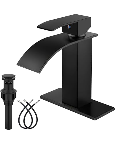 Midanya Matte Black Single Hole