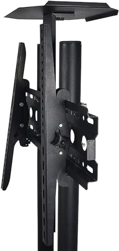 Soporte móvil universal para TV con ruedas ajustable miniatura 3