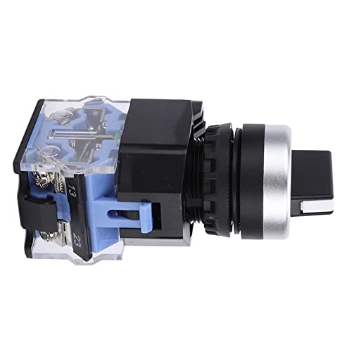 Selector giratorio BEM38-20X/31 para paneles de control y proyectos eléctricos 3 posiciones 5