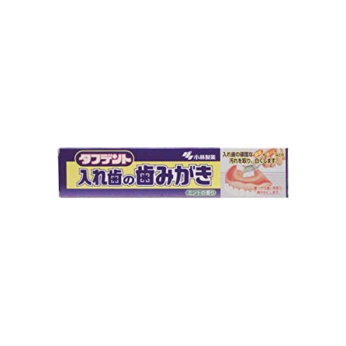 (まとめ)小林製薬 タフデント 入れ歯の歯みがき 【×6点セット】
