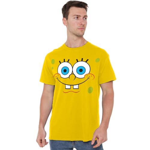 T-Shirt Spongebob vêtement unisexe à imprimé graphique visage joyeux