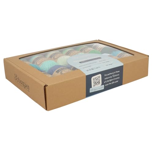 Image of Scheepjes Softfun Color Pack, 12x20g, Ocean Breeze, Cotton-Acrylic Blend