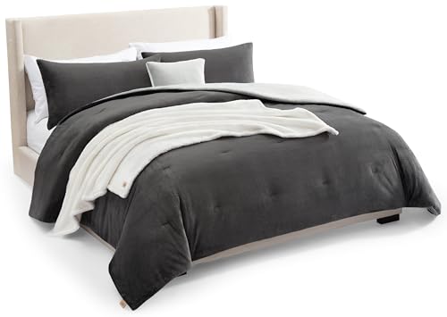UGG Comforter Set 5 Piece Bed in a Bag with Throw...