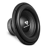 BLACK DIAMOND DIA-R12D2 12' Car Subwoofer – 1200W Max, 600W RMS, Dual 2+2 Ohm DVC, 2.5' Aluminum Voice Coil, High-Performance Deep Bass Car/Truck Audio Subwoofer Speaker (Single)