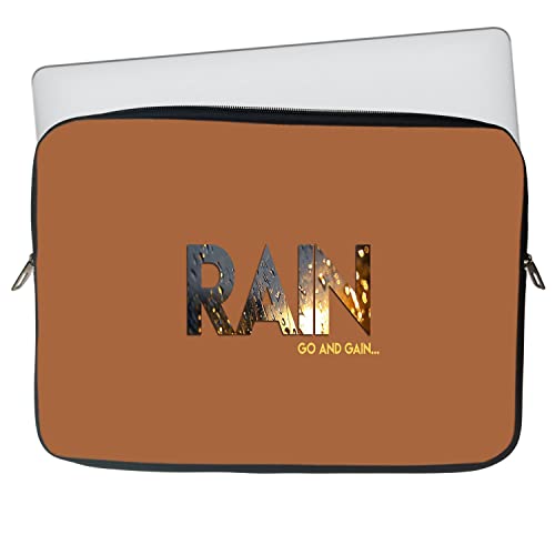 Image of TheSkinMantra Chain Laptop Sleeve Bag Compatible with Laptop /Macbooks /Chrombook /Notebook /Zbook (13.3 Inch [Chain], Go & gain)