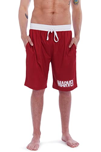 Marvel Avengers Captain America Spider-Man Hulk Thor Black Widow 2 Pack Pajama Shorts3