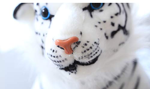 Image of Plush Toy Cartoon Games Character Soft Toys Cute Pet Wild Animals (30cm, White Tiger)