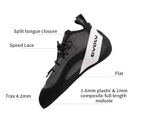 EVOLV Yosemite Bum Rock Climbing Shoe for Crack & Multi-Pitch Climbing3