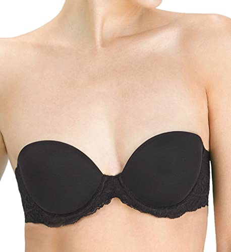 Natori Women's Feathers Strapless Plunge Multiway, Black, 32Ddd #TOP1