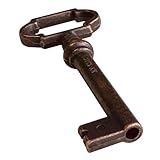 Haz·quls (KY-12AC) Hollow Barrel Antique Skeleton Key (1 Pcs)