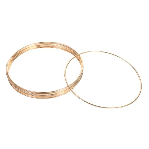 Cabilock 8 Piezas Aros de Hierro para Manualidades para DIY Aros de Macramé y Decoración de Pared Marcos de Metal Resistente para Creaciones Artesanales