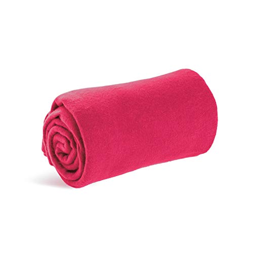 Compare Price hot pink fleece blanket on