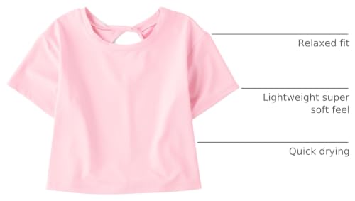 Image of The Children's Place Girls' Atheletic Short Sleeve Tops