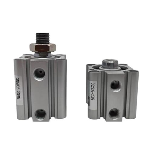 Vrin pneumatique CQ2B25-15 compression prcise pour guidage machine - 4