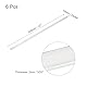 QUARKZMAN 6 Stück Aluminium Flachprofil 2 x 10 mm Aluleisten Flach Länge 305 mm Quadratischer 6061 Aluminium Flachplatte Aluschiene Schweißbar Massiv Neuware für Industriegebäude