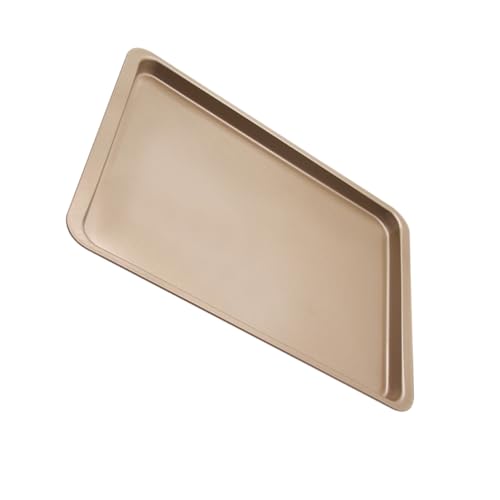 OFFSCH Nonstick Carbon Steel Baking Pan Rectangular Bakeware for Cakes Cookies and Desserts Sturdy Design for Release and Cleanup