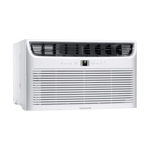 Image of Frigidaire 10,000 BTU Smart Wall Air Conditioner with Dehumidifier, Wi-Fi | 115V, Fan, Wi-Fi, Remote Control, Quiet Energy Efficient, Wall Mounted, for Home Cooling, Cools Small Rooms Up To 450 Sq Ft